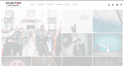 Desktop Screenshot of eclection-photography.com